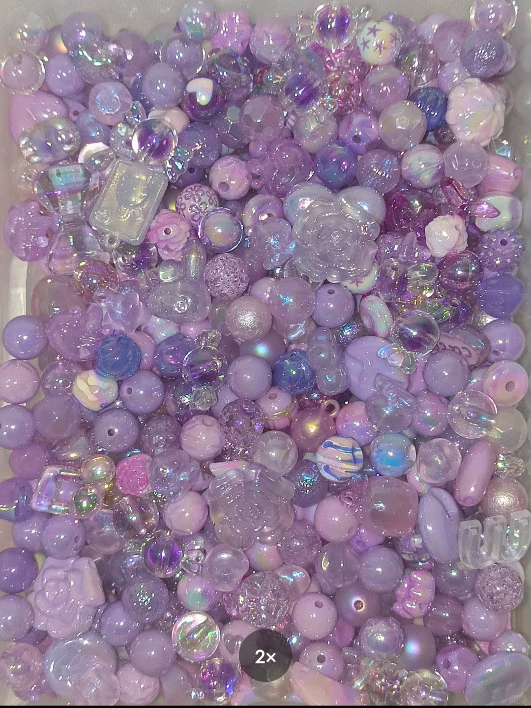 Acrylic beads--Z