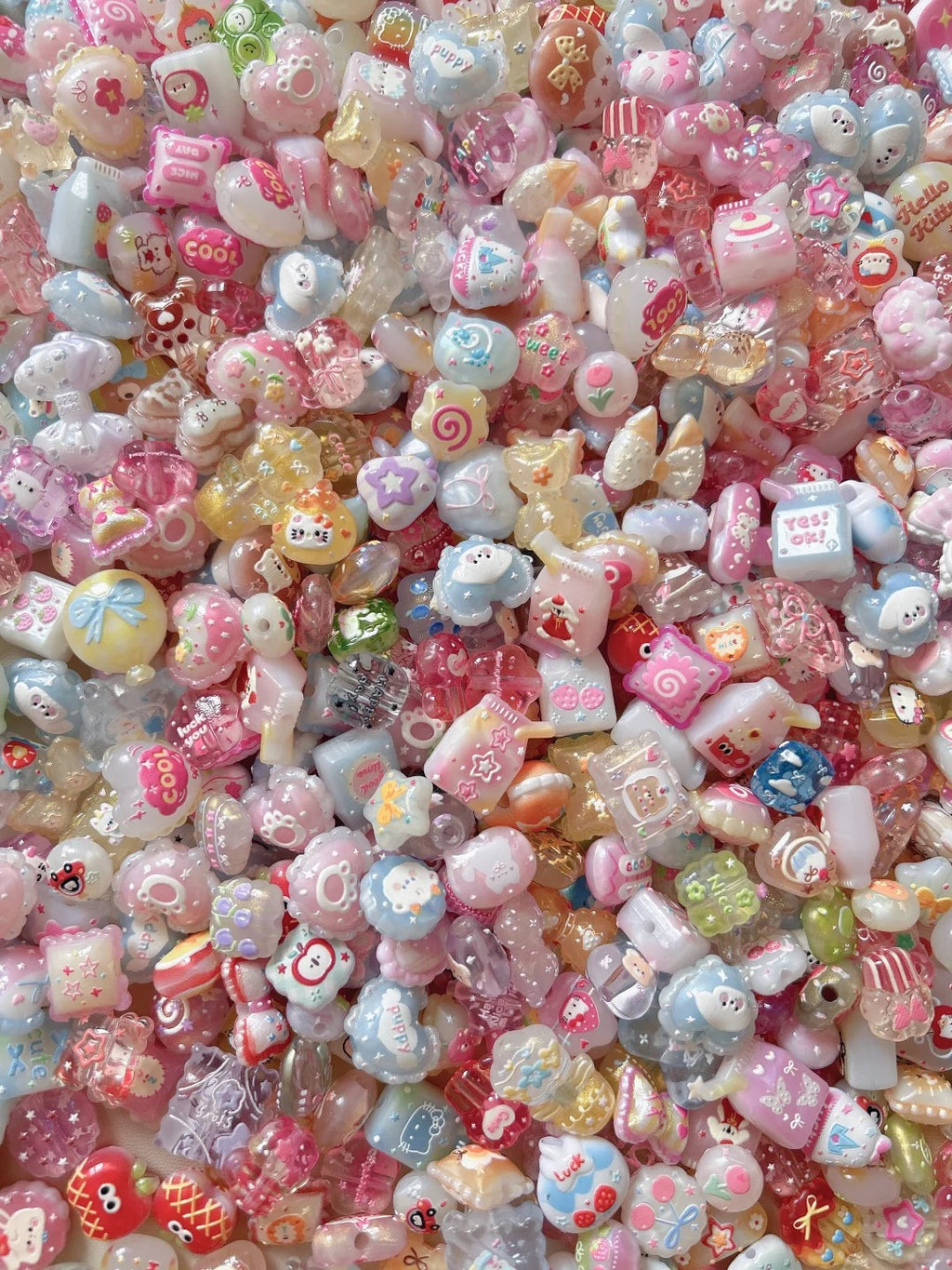 Acrylic beads--V
