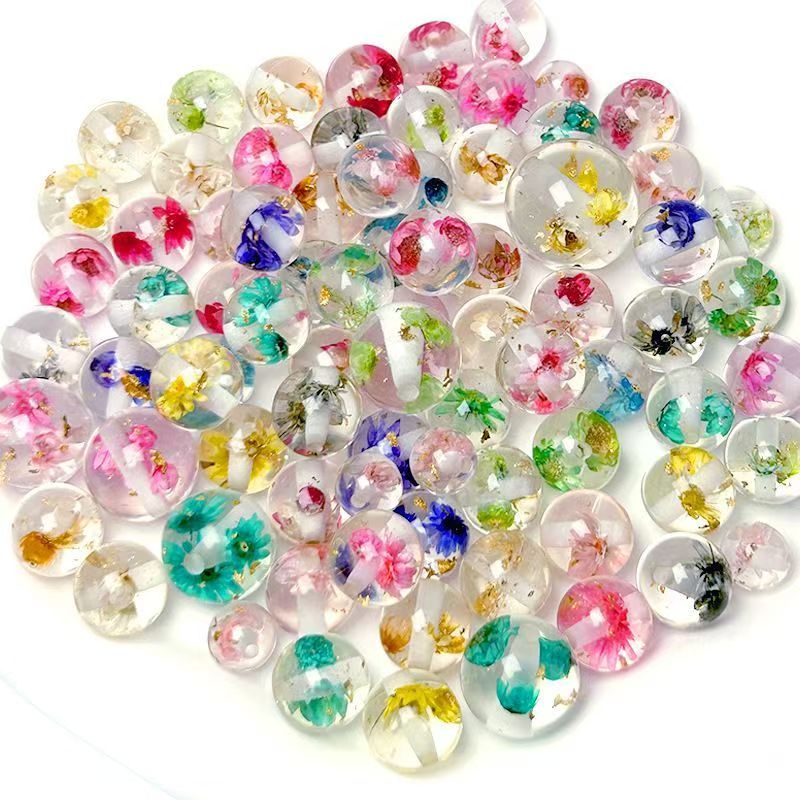 Dried flower beads-Z